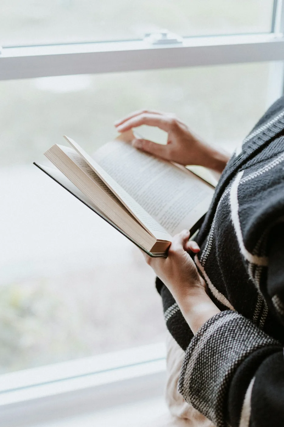 Livre ouvert et plaisir de la lecture